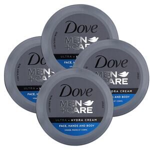 Dove 4-Packs  Men+Care Ultra-Hydra Cream with 24 Hour Moisturization 2.53 Fl oz.